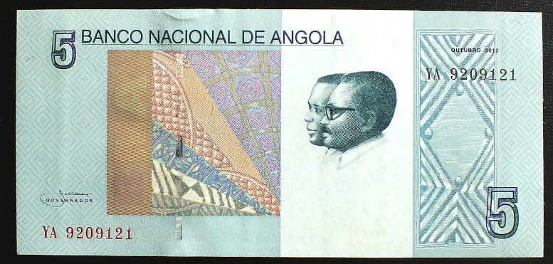 5 Kwanzas - Angola 2012 r.