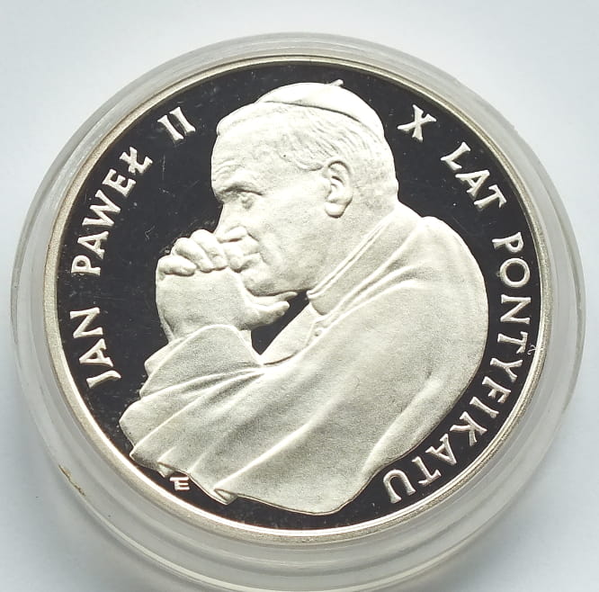 10000 zł X lat Pontyfikatu 1988