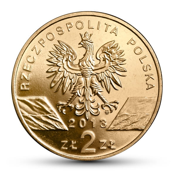 2 zł Zwierzęta świata – żubr