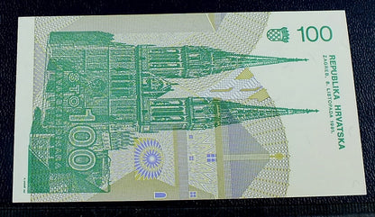 100 Dinarów - Chorwacja