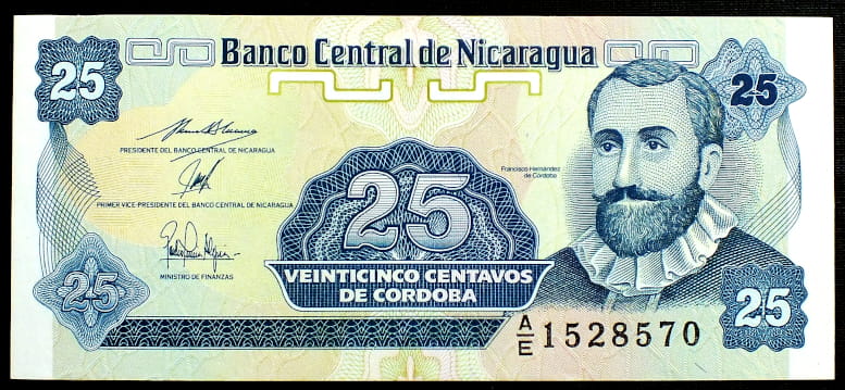 25 Centavos - Nikaragua 1991 r.