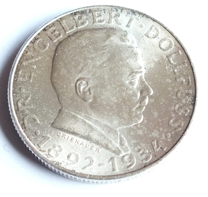 2 Schillingi Engelbert Dollfuss 1934