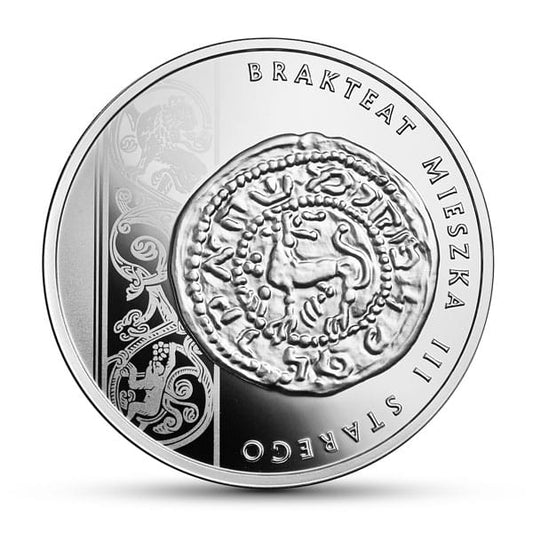 10 zł Historia Monety Polskiej – brakteat Mieszka III