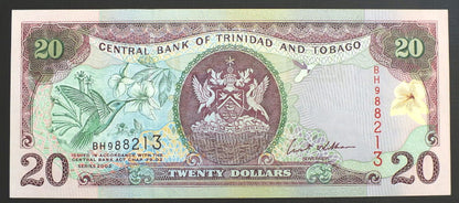 20 Dolarów - Trynidad i Tobago 2002 r.