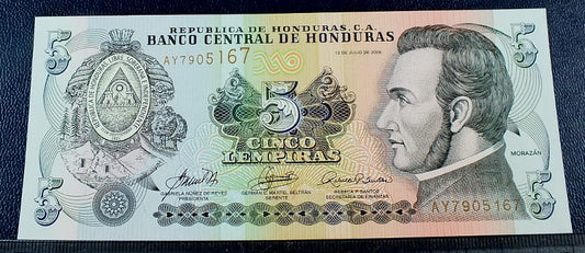 5 Lempiras - Honduras