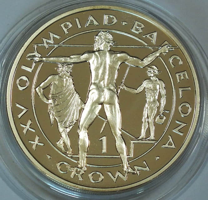 1 korona Olimpiada w Barcelonie GIBRALTAR