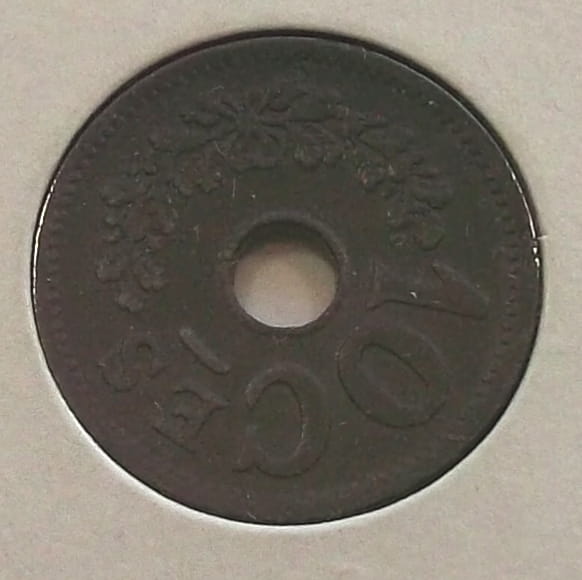 10 centimes 1915 - DESTRUKT