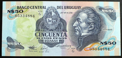 50 Nuevos Pesos - Urugwaj