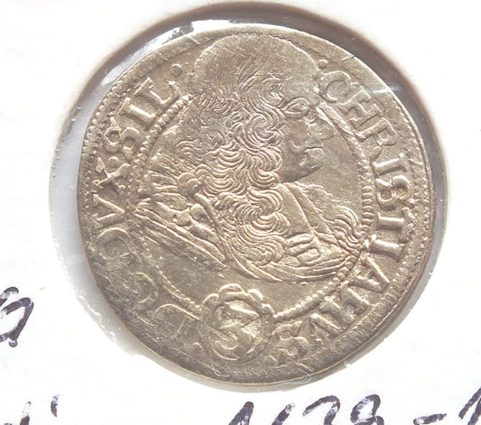 3 krajcary ŚLĄSK Ks. Legnicko-Wołyńskie 1669