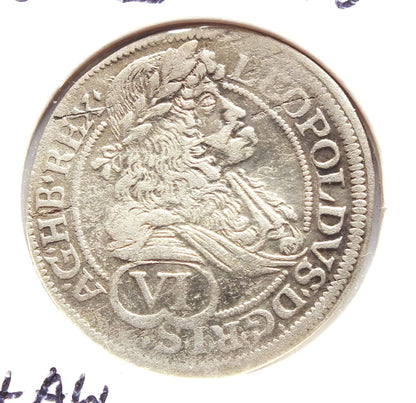 6 Krajcarów ŚLĄSK Leopold I 1689