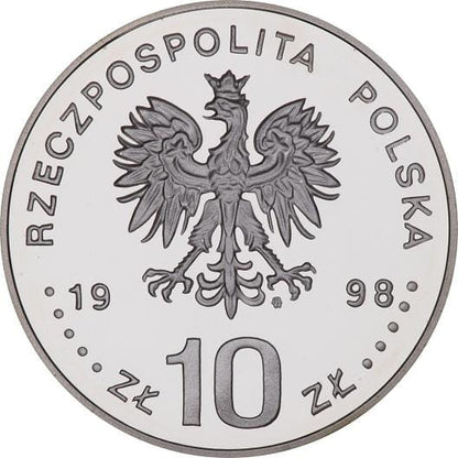 10 zł XVIII. Zimowe Igrzyska Olimpijskie w Nagano