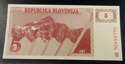 5 Tolarjev - SŁOWENIA