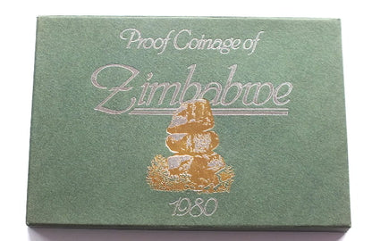 Set Zimbabwe 1980 PROOF  - ALEGAN