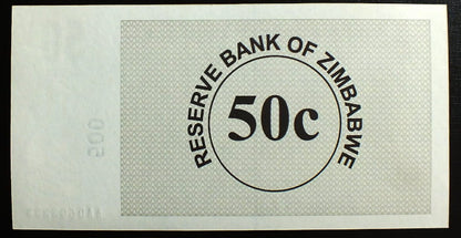 50 Cents - Zimbabwe 2006 r.