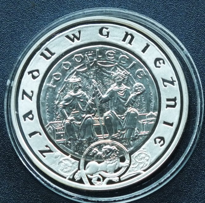 10 zł 1000-lecie zjazdu w Gnieźnie