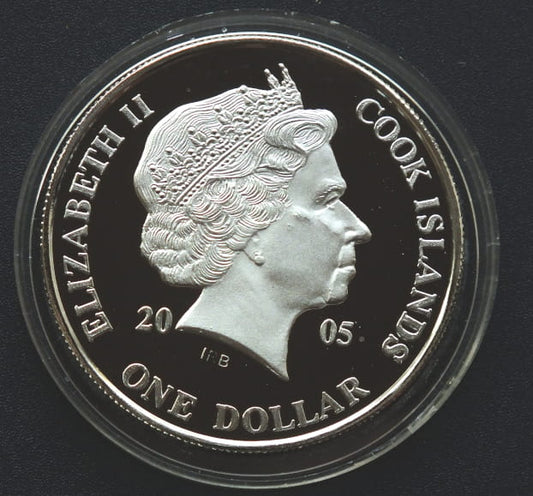 1 dollar History of Asia Cook Islands ANGKOR WAT