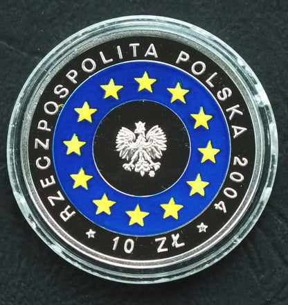 10 zł Wstąpienie Polski do Unii Europejskiej