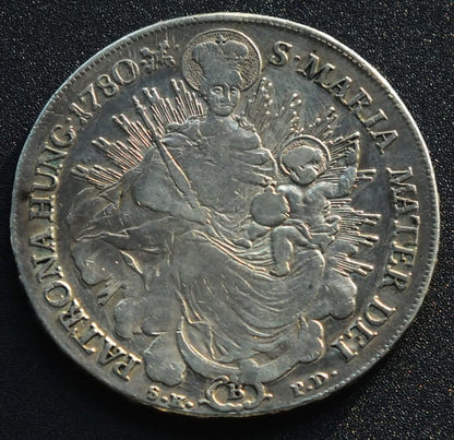 Węgry, Maria Teresa, talar 1780 B, Kremnica