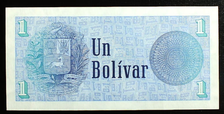 1 Bolivar - Wenezuela 1989 r.