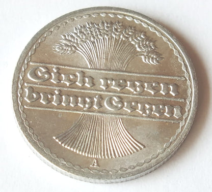 50 Pfenig 1920 - mennicze