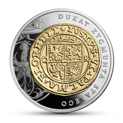 20 zł Historia Monety Polskiej – dukat Zygmunta Starego