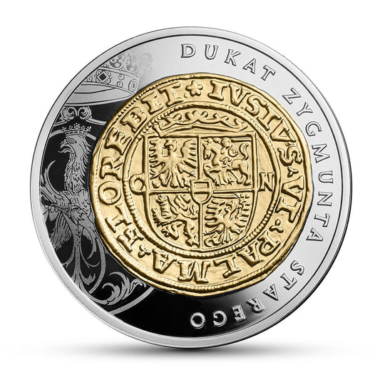 20 zł Historia Monety Polskiej – dukat Zygmunta Starego