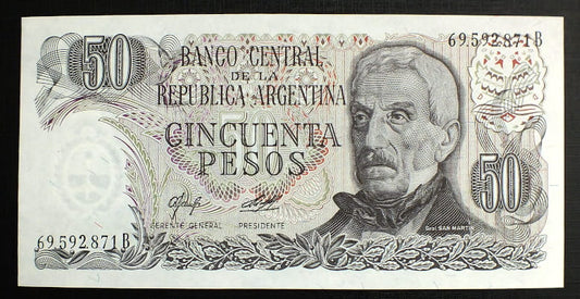 50 pesos ARGENTYNA
