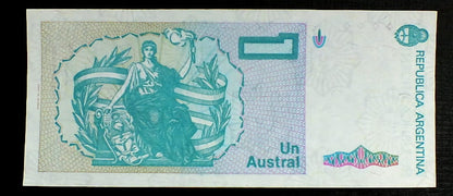1 austral ARGENTYNA