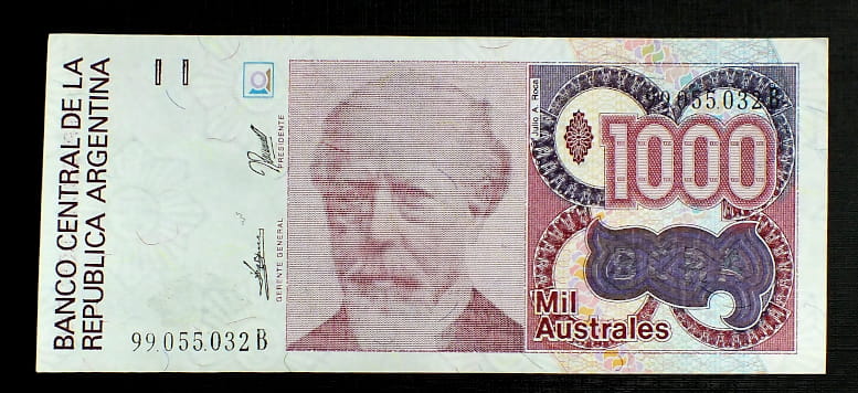 1000 australi ARGENTYNA