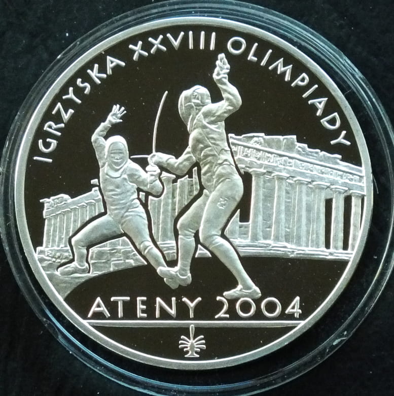 10 zł  Igrzyska XXVIII Olimpiady – Ateny 2004