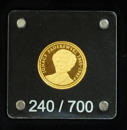 Niue 5 Dolarów 2018 - Ignacy Paderewski 700 szt!! naklad