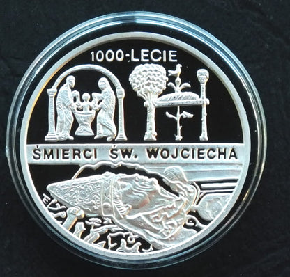 10 zł Św. Wojciech - 1000-lecie męczeńskiej śmierci