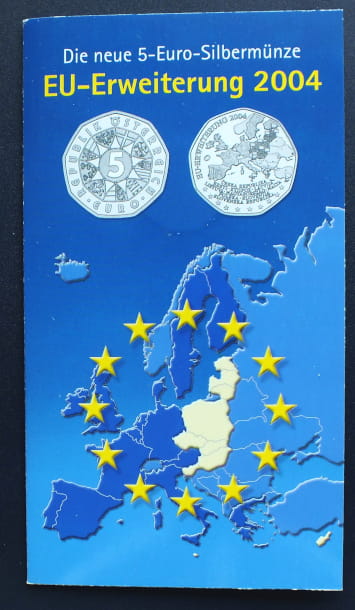 5 euro Rozszerzenie Unii Europejskiej - Austria