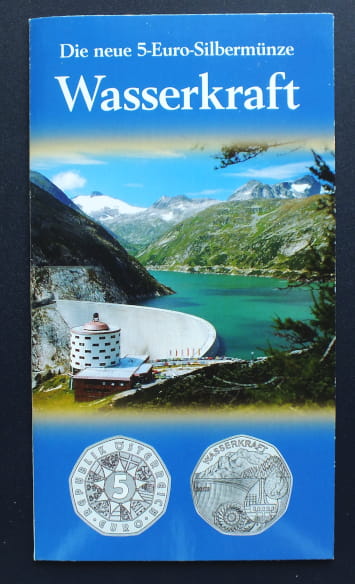 5 euro Waterpower - Austria