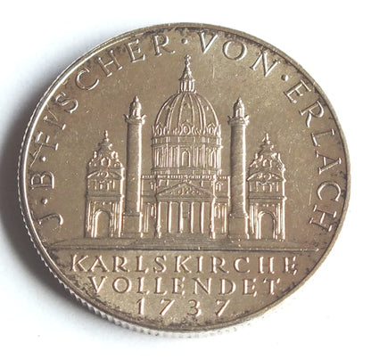 2 Schillingi Fischer von Erlach 1937