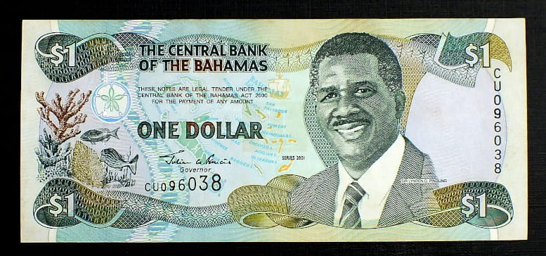 1 Dolar - Bahamy 2000