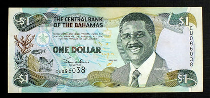 1 Dolar - Bahamy 2000