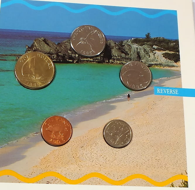 Set Bermuda 1993 UNC 5 monet