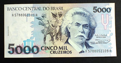 5000 Cruzeiros - BRAZYLIA