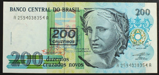 200 cruzeiros BRAZYLIA