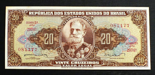 20 Cruzeiros - BRAZYLIA