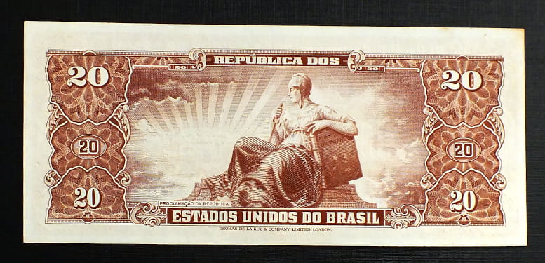 20 Cruzeiros - BRAZYLIA
