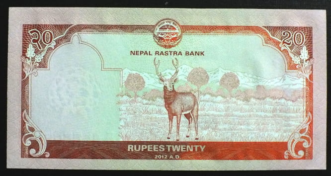 20 Rupees - Nepal 2008 r.