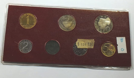 SET Austria 1977 PROOF