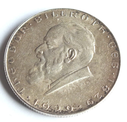 2 Schillingi Theodor Billroth 1929