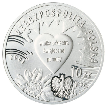 10 zł 10 lat Wielkiej Orkiestry Świątecznej Pomocy