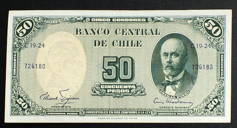 50 Pesos - Chile