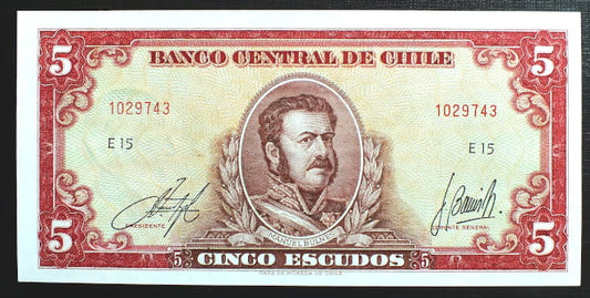 5 Escudos - Chile  1964 r.