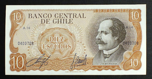 10 Pesos - Chile  1970 r.