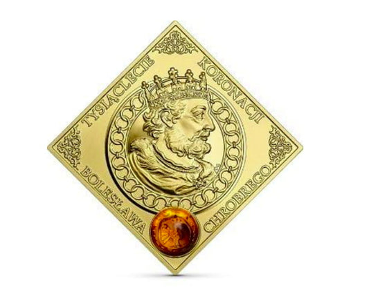 Moneta 500 zł Tysiąclecie koronacji Bolesława Chrobrego